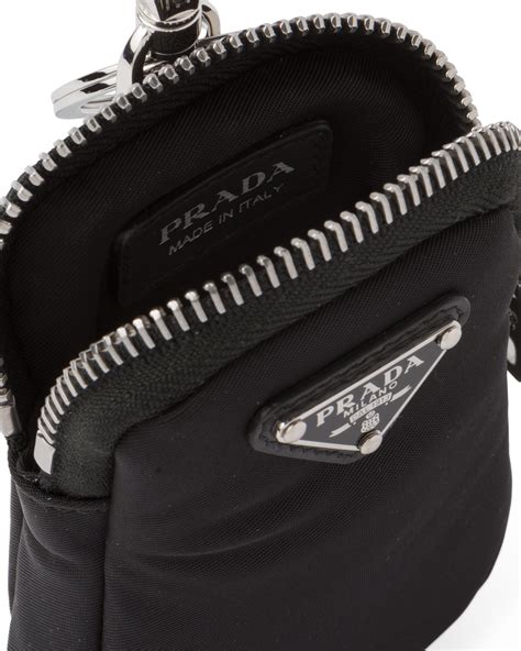 nylon mini pouch prada